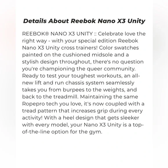 Reebok Nano White with Blue and Green Accents - Picture 11 of 12